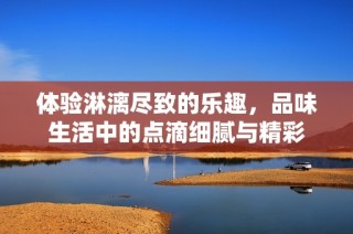 体验淋漓尽致的乐趣，品味生活中的点滴细腻与精彩