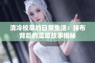 清冷校草的日常生活：抹布背后的温暖故事揭秘