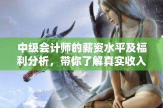中级会计师的薪资水平及福利分析，带你了解真实收入情况