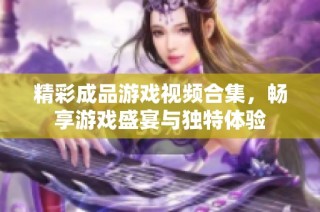 精彩成品游戏视频合集，畅享游戏盛宴与独特体验