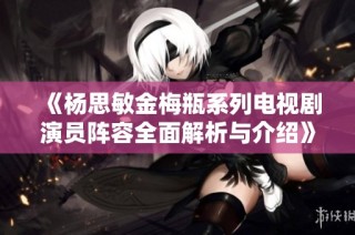 《杨思敏金梅瓶系列电视剧演员阵容全面解析与介绍》