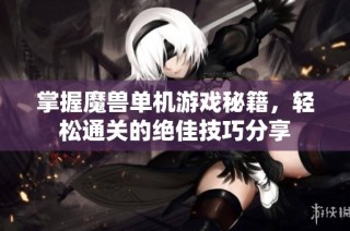 掌握魔兽单机游戏秘籍，轻松通关的绝佳技巧分享