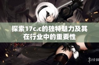 探索17c.c的独特魅力及其在行业中的重要性
