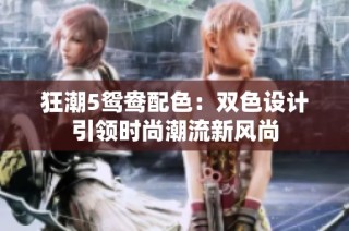 狂潮5鸳鸯配色：双色设计引领时尚潮流新风尚