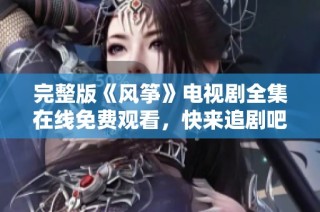 完整版《风筝》电视剧全集在线免费观看，快来追剧吧！