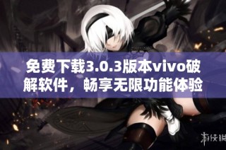 免费下载3.0.3版本vivo破解软件，畅享无限功能体验
