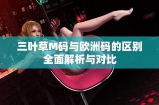 三叶草M码与欧洲码的区别全面解析与对比