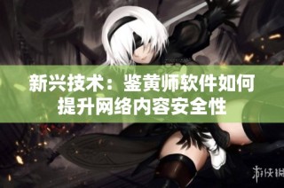 新兴技术：鉴黄师软件如何提升网络内容安全性