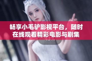 畅享小毛驴影视平台，随时在线观看精彩电影与剧集