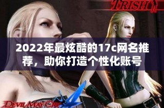 2022年最炫酷的17c网名推荐，助你打造个性化账号
