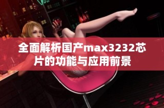 全面解析国产max3232芯片的功能与应用前景