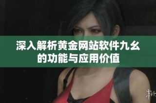 深入解析黄金网站软件九幺的功能与应用价值