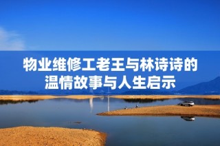 物业维修工老王与林诗诗的温情故事与人生启示
