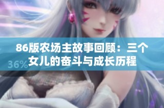 86版农场主故事回顾：三个女儿的奋斗与成长历程