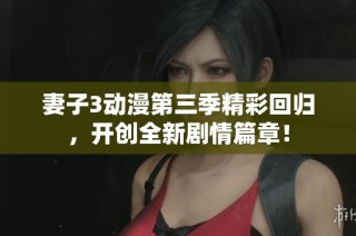 妻子3动漫第三季精彩回归，开创全新剧情篇章！