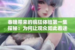 春晚带来的疯狂体验第一集探秘：为何让观众如此着迷
