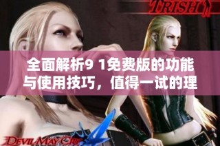全面解析9 1免费版的功能与使用技巧，值得一试的理由