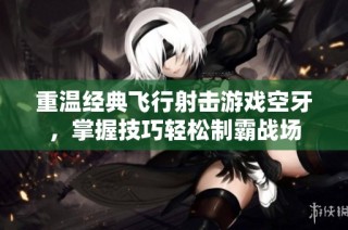 重温经典飞行射击游戏空牙，掌握技巧轻松制霸战场