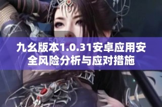 九幺版本1.0.31安卓应用安全风险分析与应对措施