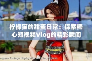 柠檬猫的甜蜜日常：探索糖心短视频Vlog的精彩瞬间