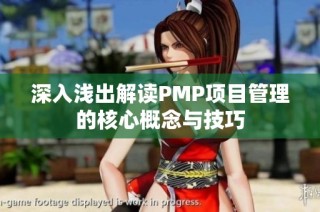 深入浅出解读PMP项目管理的核心概念与技巧