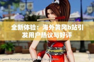 全新体验：海外黄冈b站引发用户热议与好评