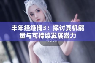 丰年经继拇3：探讨其机能量与可持续发展潜力