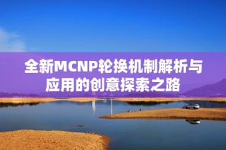 全新MCNP轮换机制解析与应用的创意探索之路