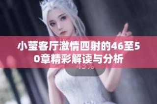 小莹客厅激情四射的46至50章精彩解读与分析