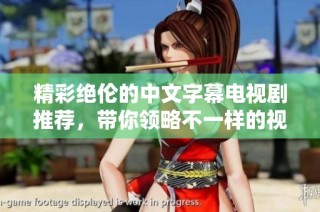 精彩绝伦的中文字幕电视剧推荐，带你领略不一样的视听盛宴