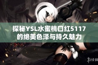 探秘YSL水蜜桃口红5117的绝美色泽与持久魅力