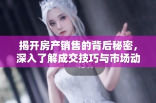 揭开房产销售的背后秘密，深入了解成交技巧与市场动态