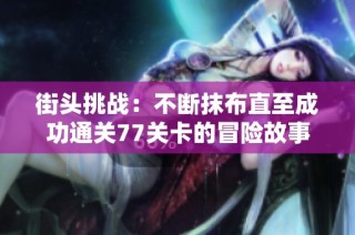 街头挑战：不断抹布直至成功通关77关卡的冒险故事