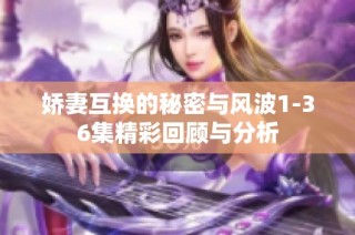 娇妻互换的秘密与风波1-36集精彩回顾与分析