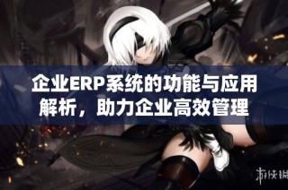 企业ERP系统的功能与应用解析，助力企业高效管理