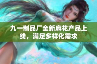 九一制品厂全新麻花产品上线，满足多样化需求