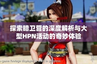 探索暗卫营的深度解析与大型HPN活动的奇妙体验