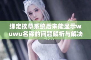 绑定挨草系统后未能显示wuwu名称的问题解析与解决方案