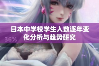日本中学校学生人数逐年变化分析与趋势研究