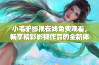 小毛驴影视在线免费观看，畅享精彩影视作品的全新体验
