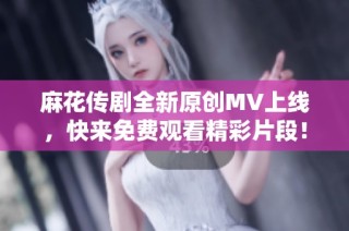 麻花传剧全新原创MV上线，快来免费观看精彩片段！