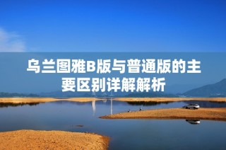乌兰图雅B版与普通版的主要区别详解解析