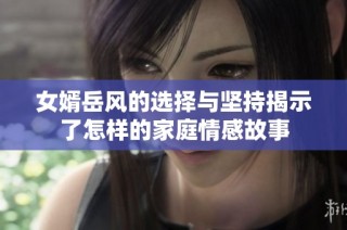 女婿岳风的选择与坚持揭示了怎样的家庭情感故事