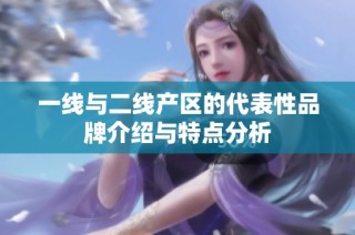 一线与二线产区的代表性品牌介绍与特点分析