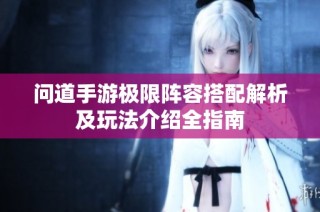 问道手游极限阵容搭配解析及玩法介绍全指南