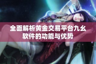 全面解析黄金交易平台九幺软件的功能与优势