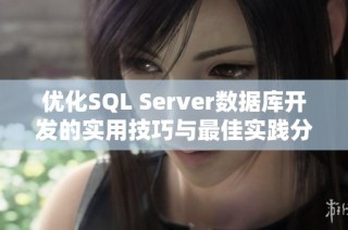 优化SQL Server数据库开发的实用技巧与最佳实践分享