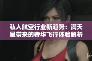 私人航空行业新趋势：满天星带来的奢华飞行体验解析