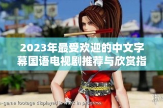2023年最受欢迎的中文字幕国语电视剧推荐与欣赏指南