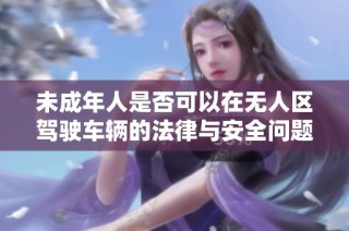 未成年人是否可以在无人区驾驶车辆的法律与安全问题探讨